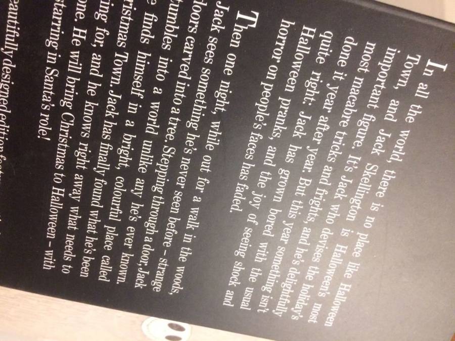 The Nightmare Before Christmas - Written and Illustrated by Tim Burton