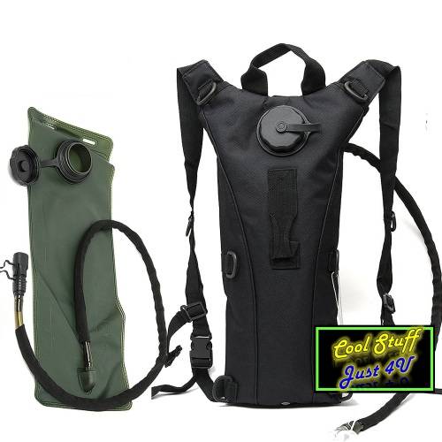 CAMPING; HUNTING; CYCLING & HIKING - BLACK KMS BLACK 2.5 LITER HYDRATION PACK!!!