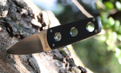 SECRET EDGE NECK KNIFE WITH CHAIN & HARD PLASTIC SHEATH!!!