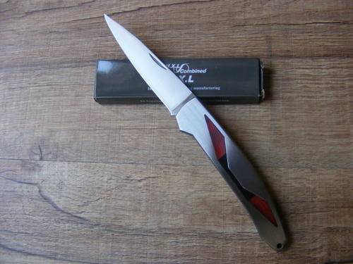 H.X.L. COMBINED STAINLESS STEEL POCKET KNIFE!!!