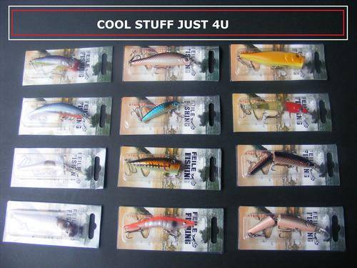 SET OF 2 SMALL TO MEDIUM SIZED FISHING LURES!!!