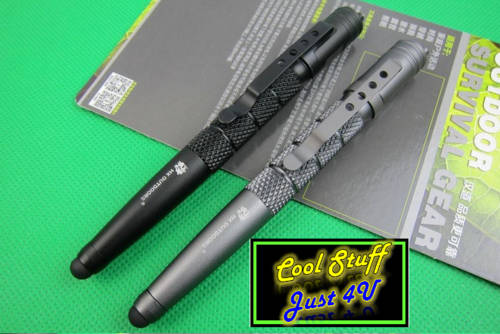 Multifunctional Tactical Pen Defence Survival tools; Survival aluminium Pen with super led light!!!