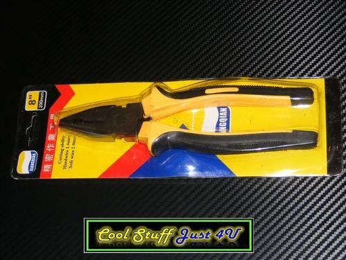 LARGE WIRE PLIERS WITH INSULATED HANDLES!!!