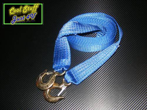 TOWING STRAP WITH SAFETY CLIP HOOKS!!!