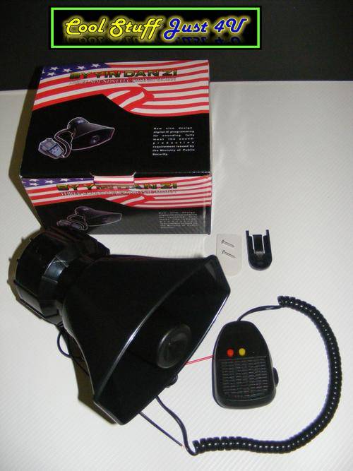 ELECTRONIC HORN WITH THREE SOUNDS / ALARMS!!!