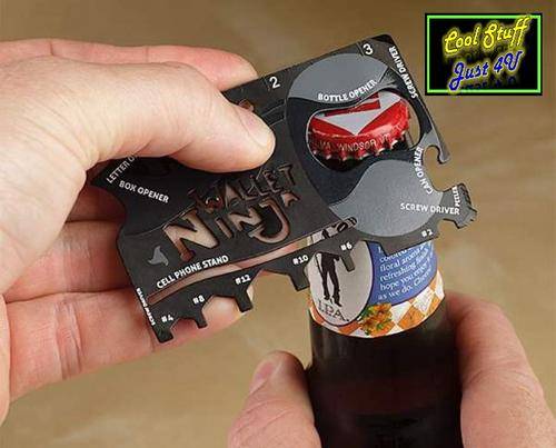 Ultimate Credit Card Sized Multi-Tool that Everyone Needs - Wallet Ninja!!!