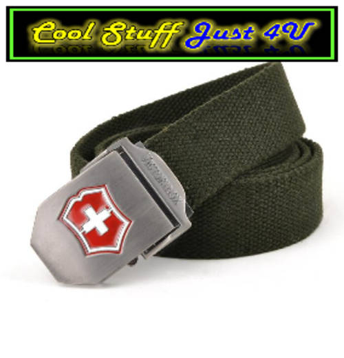 HIGH QUALITY "TOUGH OPERATOR" CANVAS BELT WITH VICTORINOC BUCKLE*** NEW STOCK***