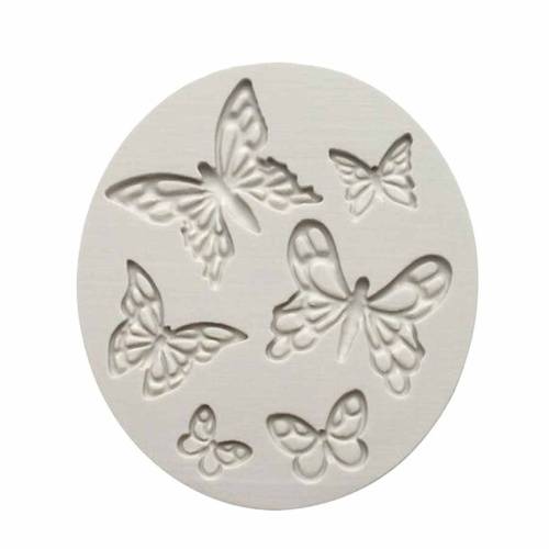 Butterfly silicone mould,