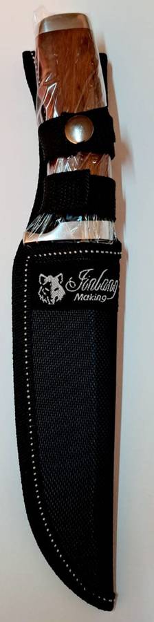 COLUMBIA HUNTING KNIFE STAINLESS STEEL OUTDOOR  SA66 &SHEATH (28CM) **NEW**