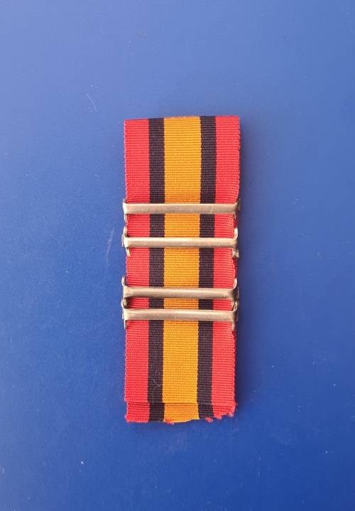 ANGLO BOER WAR - QSA CLASPS - 1901 & 1902 - FULL SIZE