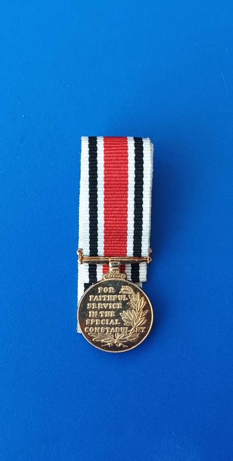 SPECIAL CONSTABULARY LONG SERVICE MEDAL - MINIATURE