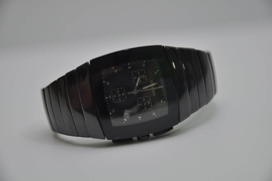 Black ceramic Rado watch brand new in box