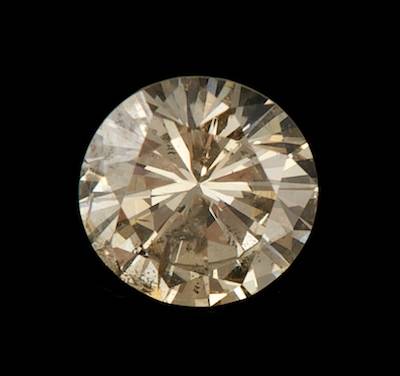 GEMDEALS: 0.27CT BRILLIANT CUT BROWN DIAMOND STARTING@R1NR!!!