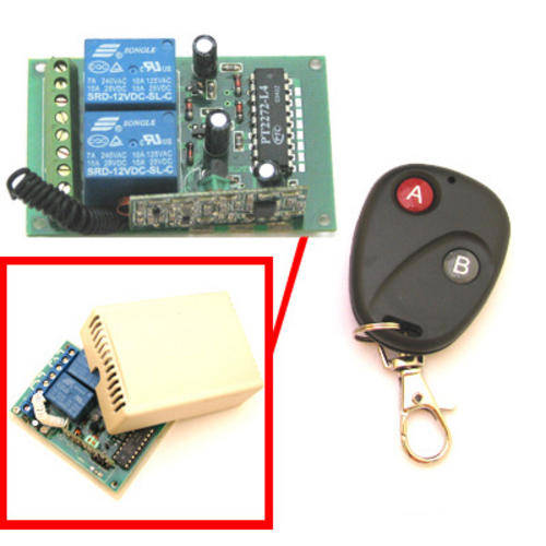 2 Channel RF Wireless  Remote Control