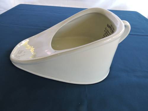 Vintage porcelain bed pan