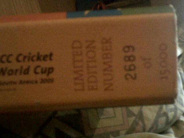 ICC Cricket 2003 Mascot Medallion Album *Collectors Item*