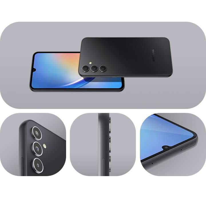 New Samsung A34 with Cover and Adaptor!!