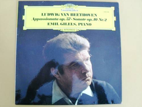 Beethoven, Appassionata op. 57, Sonata no. 2 op. 10,  Emil Gilels, piano