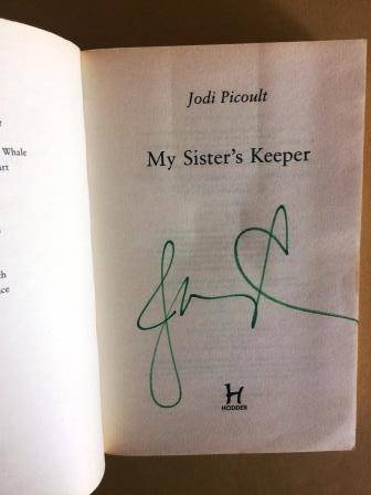My Sister's Keeper, Jodi Picoult [signed by the author]