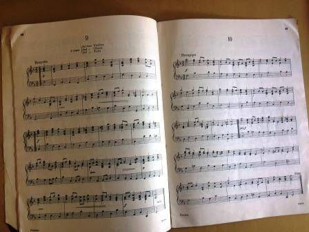 Handel's Water Music, arranged for piano solo by Granville Bantock