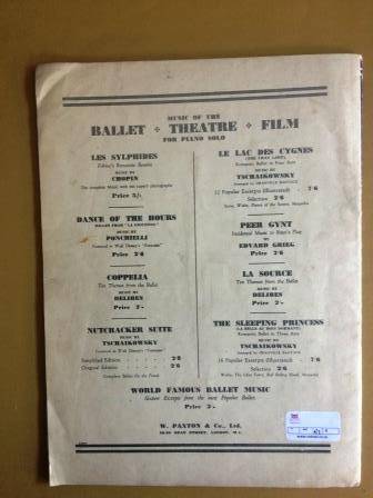 Handel's Water Music, arranged for piano solo by Granville Bantock