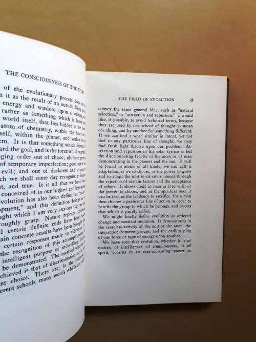 The Consciousness of the Atom, Alice Bailey