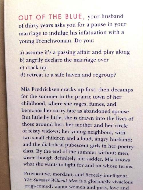 The Summer Without Men, Siri Hustvedt