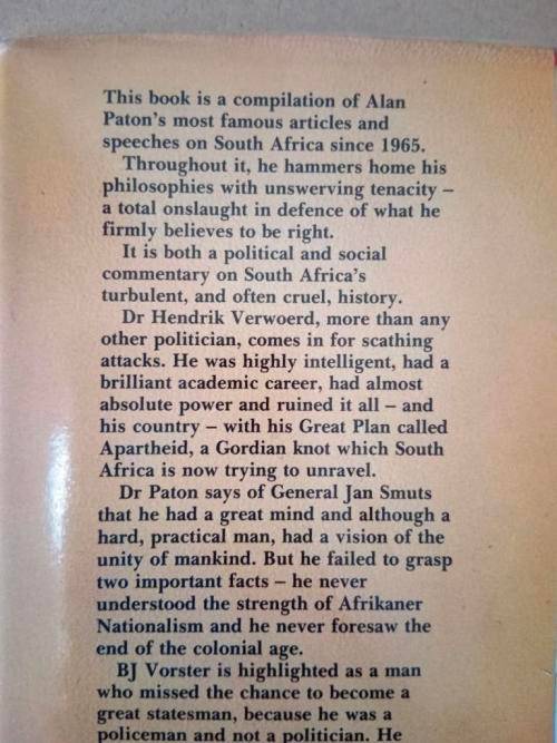 Save the Beloved Country, Alan Paton