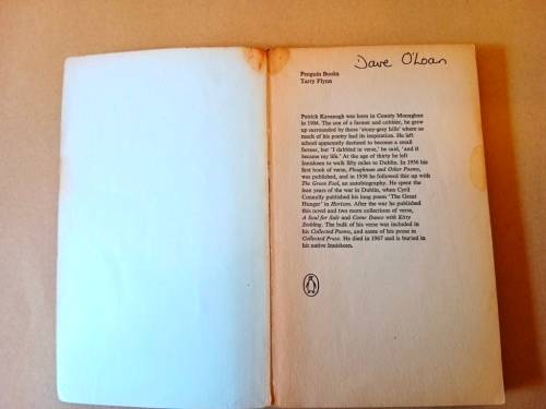 Tarry Flynn, Patrick Kavanagh