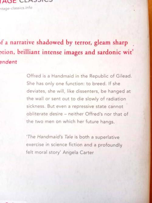 The Handmaid`s Tale, Margaret Atwood