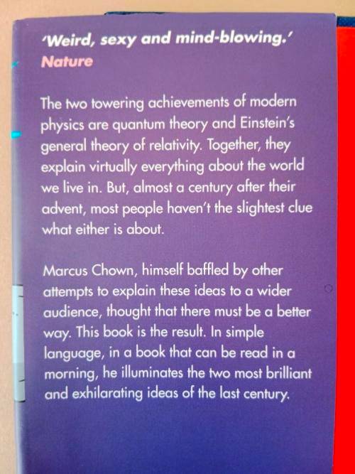 Quantum Theory Cannot Hurt You, Marcus Chown