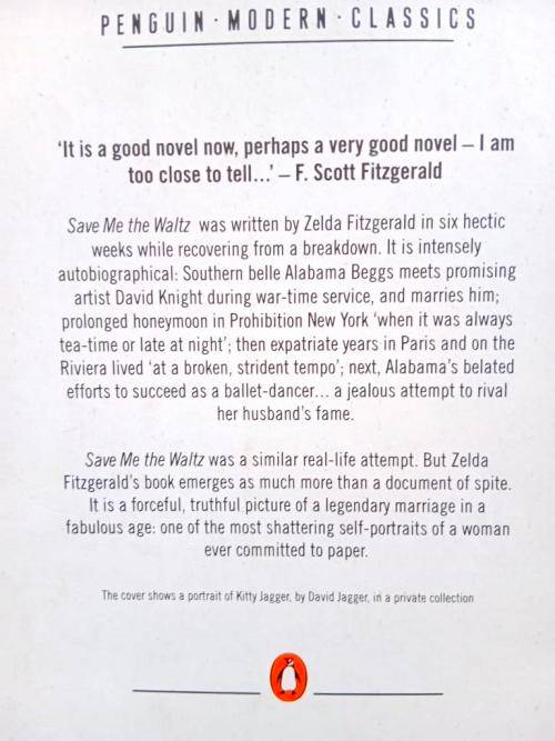 Save me the Waltz, Zelda Fitzgerald