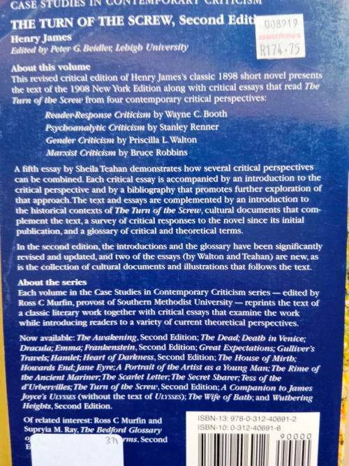 The Turn of the Screw, Henry James