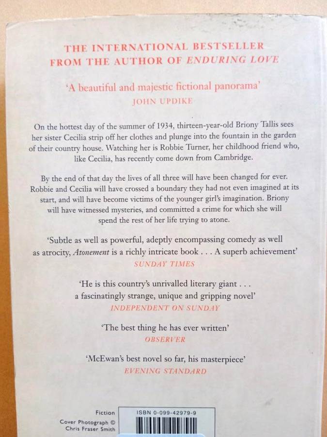 Atonement, Ian McEwan
