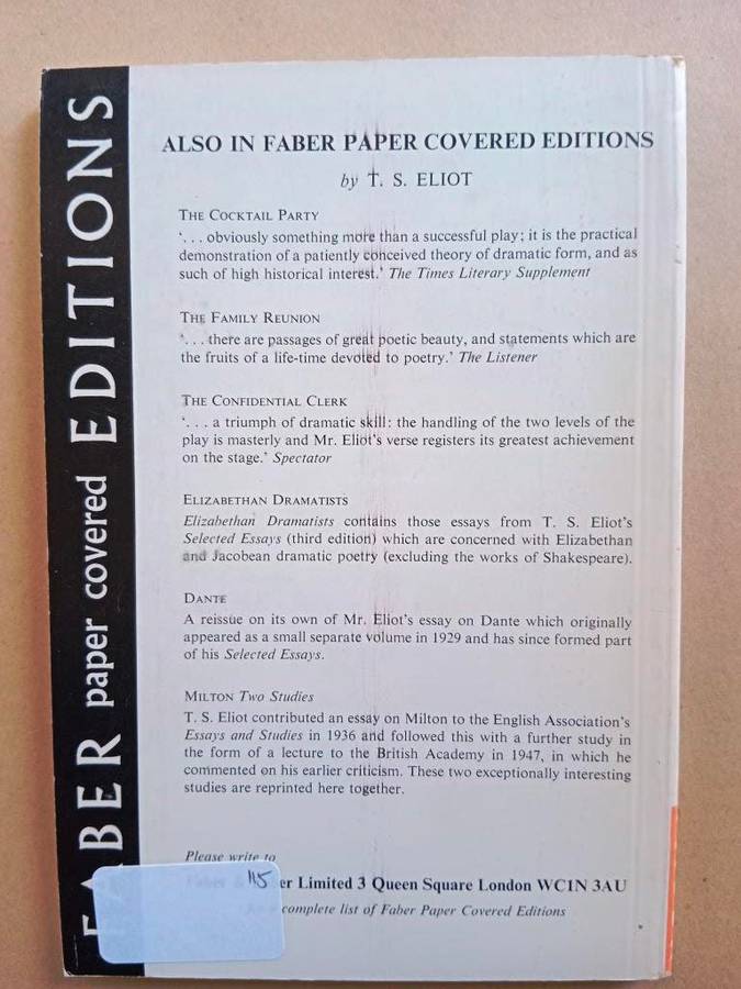 Murder in the Cathedral, T.S. Eliot