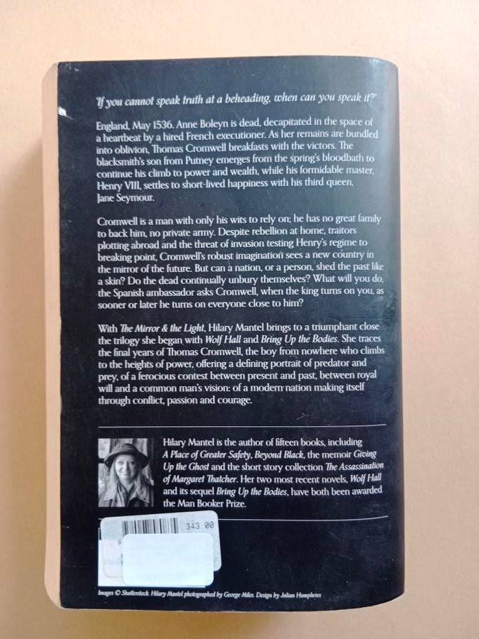 The Mirror and the Light, Hilary Mantel