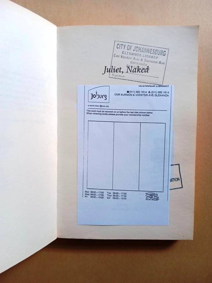 Juliet, Naked - Nick Hornby