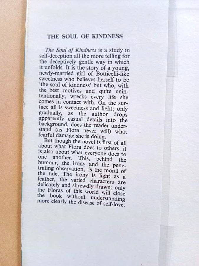The Soul of Kindness, Elizabeth Taylor