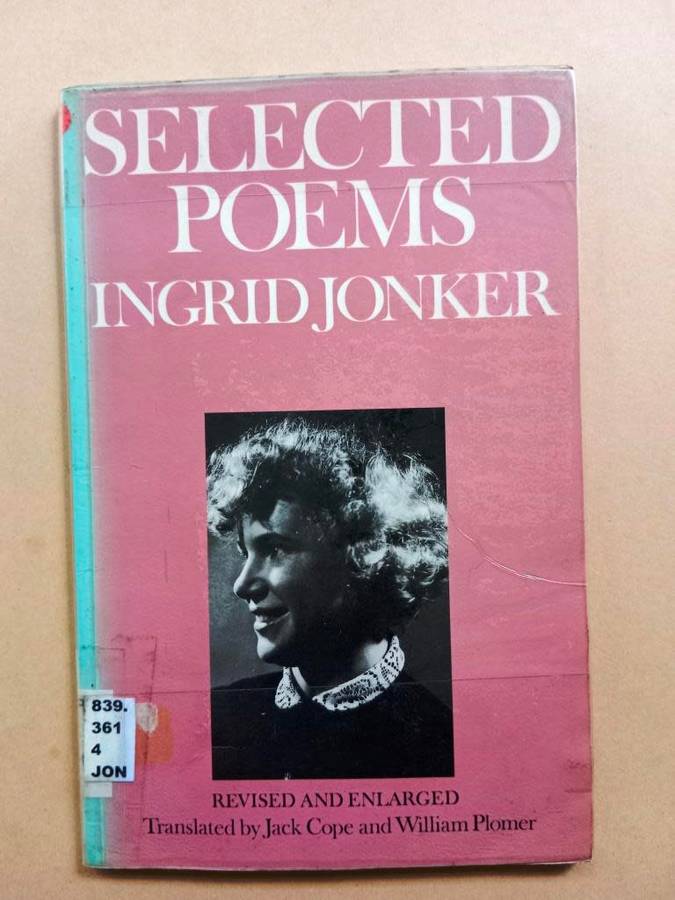 Selected Poems, Ingrid Jonker (translated by Jack Cope and William Plomer)