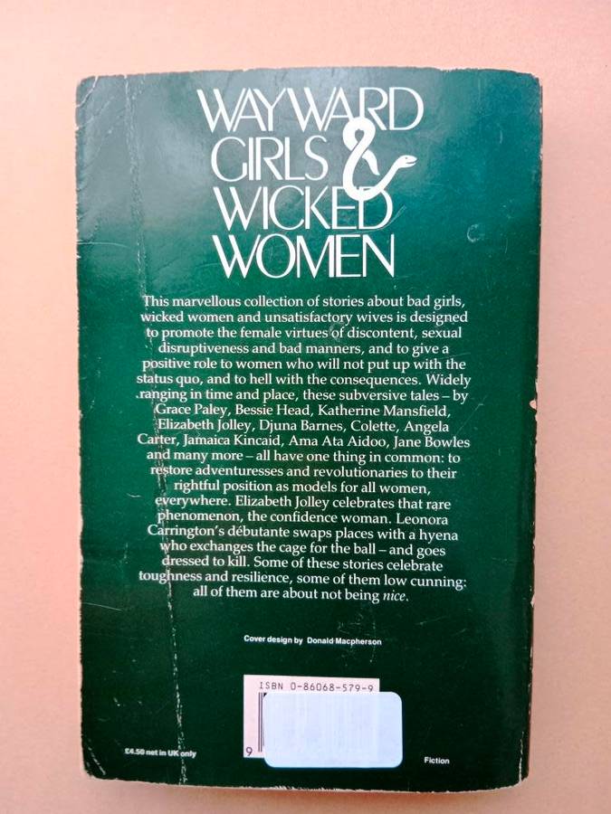 Wayward Girls and Wicked Women, An Anthology of Stories edited by Angela Carter