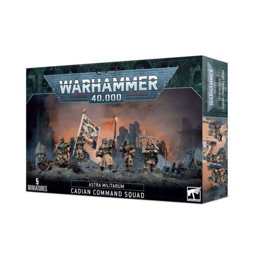 Astra Militarum: Cadian Command Squad- Warhammer 40K
