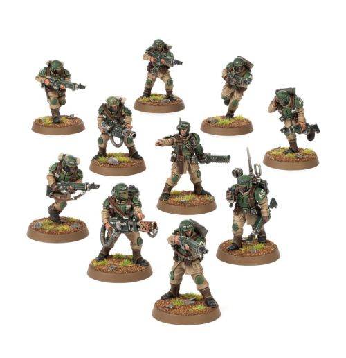 Astra Militarum: Cadian Shock Troops- Warhammer 40K