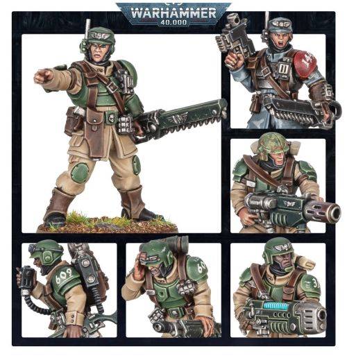 Astra Militarum: Cadian Shock Troops- Warhammer 40K
