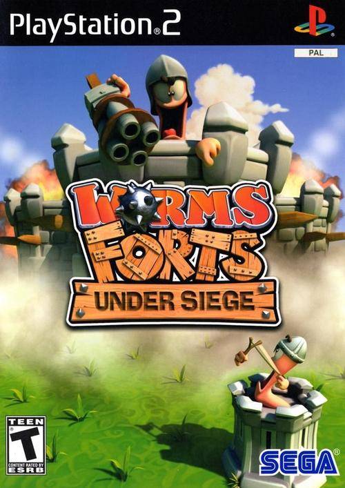 Worms Forts - Under Siege (PS2)