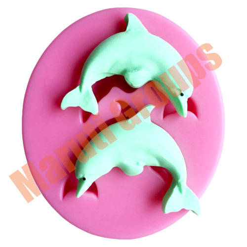 Dolphin Silicone fondant / Mould