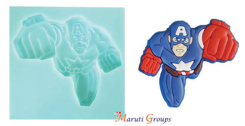 Captain America silicone mould