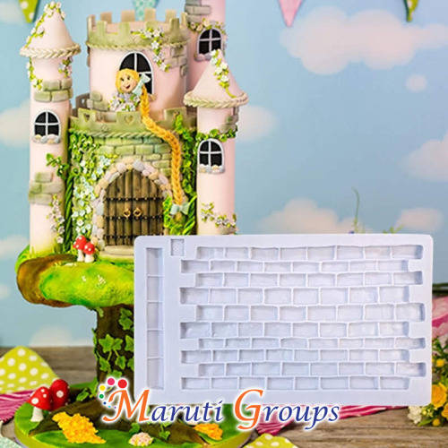 Rustic Brick work silicone mould