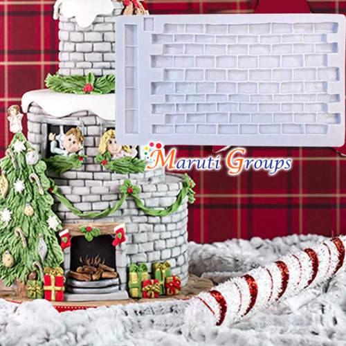 Rustic Brick work silicone mould