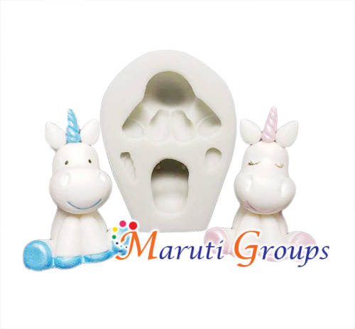 Unicorn Build it silicone mould