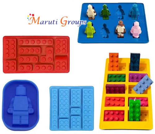 Lego Men / Lego block silicone mould Set of 5